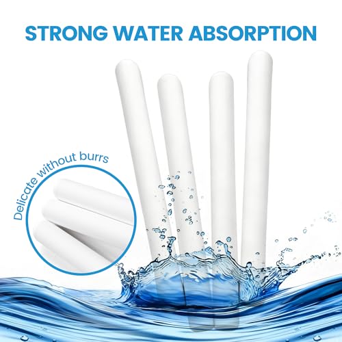 Image of Wisesorb 7 Pack Reusable Diatom Drying Stick - Quick Moisture Absorber, Multi-Purpose Humidity Control Dehumidifier Smooth Moisture Cleaner for Silicone Toys, Bathroom, Closet
