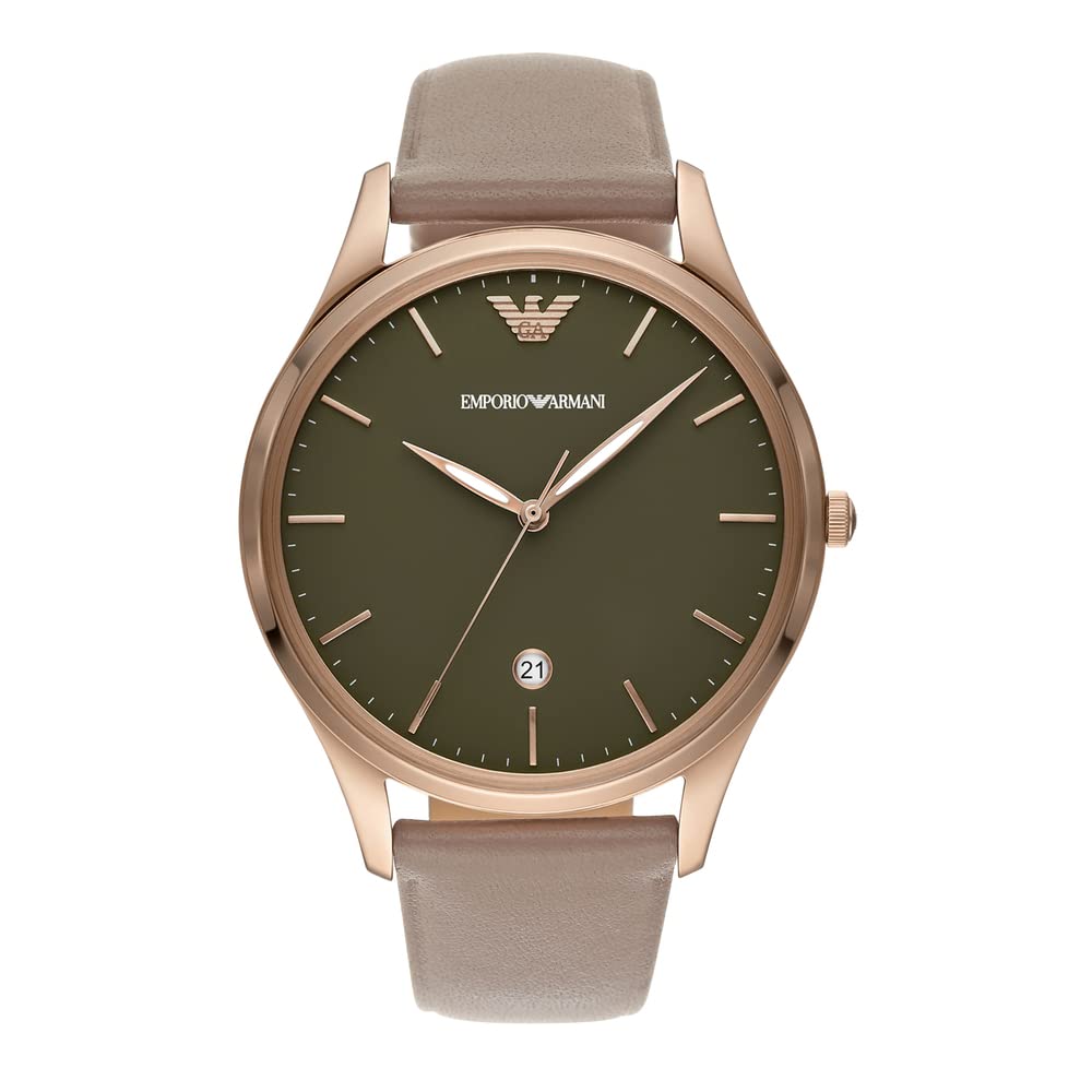 Emporio Armani Analog Green Dial Men's Watch-AR11420