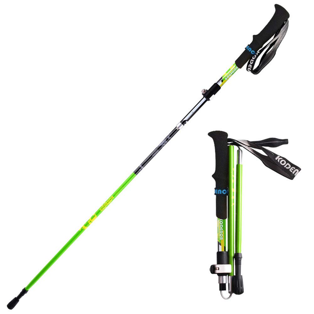 Kije trekkingowe Wbudowane gumowe połączenie drutu stalowego, grot pręta ze stali wolframowej, ważący 230 g, używany do wspinaczki skałkowej, wędrówek, zabawy, biwakowania, zielonego