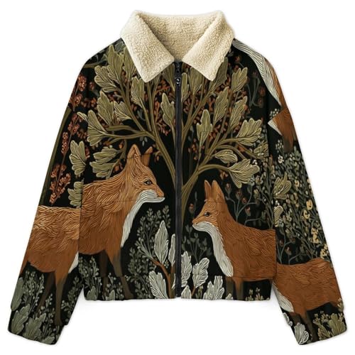 Manteau polaire sherpa femme avec cardigan teddy et veste d'hiver zippée grande taille