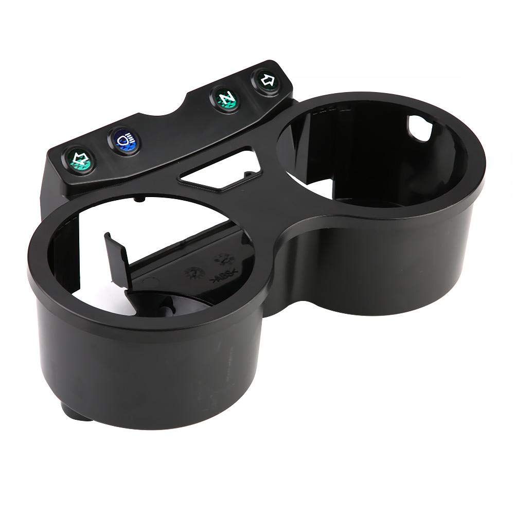 couvercle vitesse ybr Yctze Couvercle du compteur kilométrique, Compteur de vitesse en plastique ABS Couvercle du compteur inférieur pour YBR 125 ED 2005-2009 (Noir)