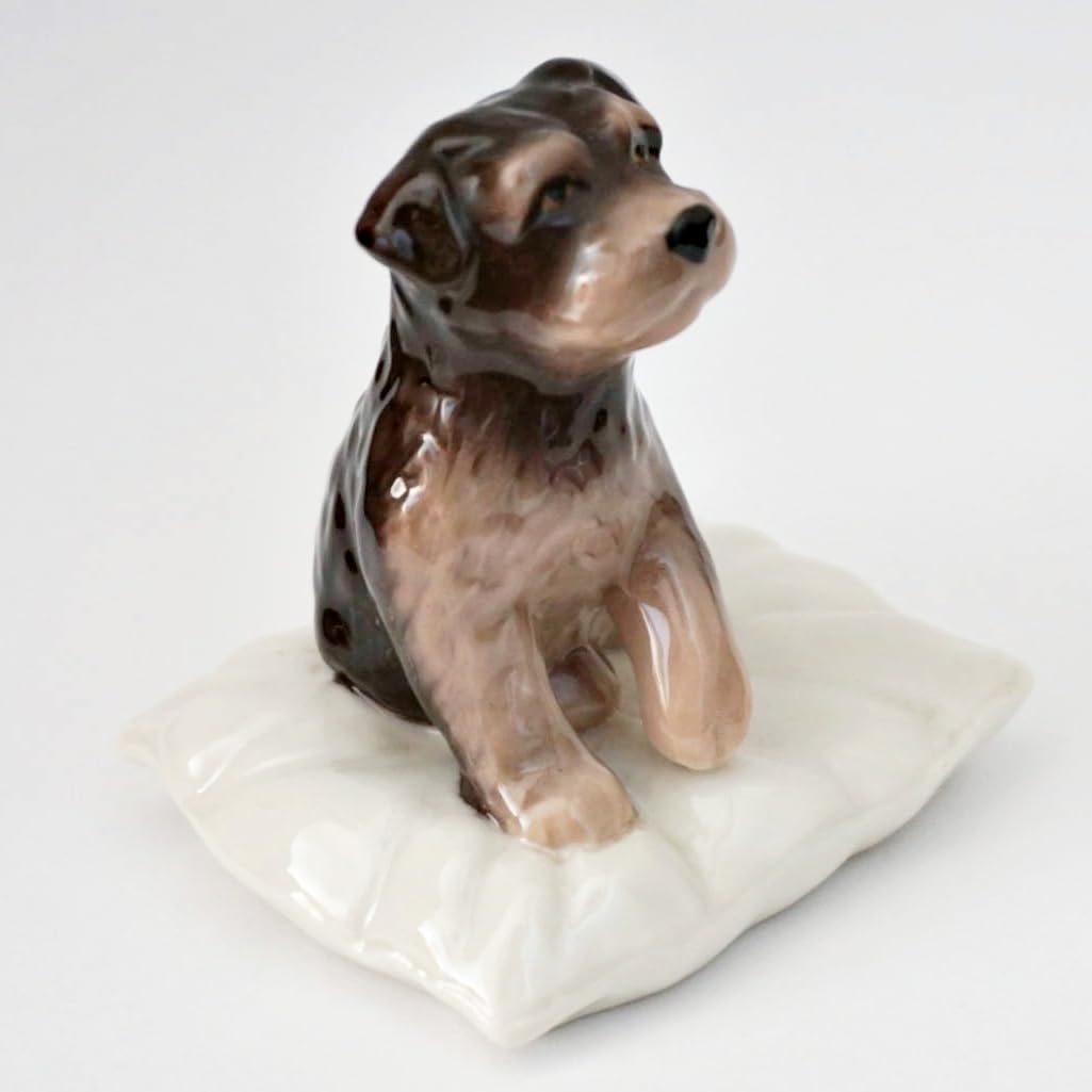 ロイヤルコペンハーゲン ホワイトテリア フィギュリン 置物