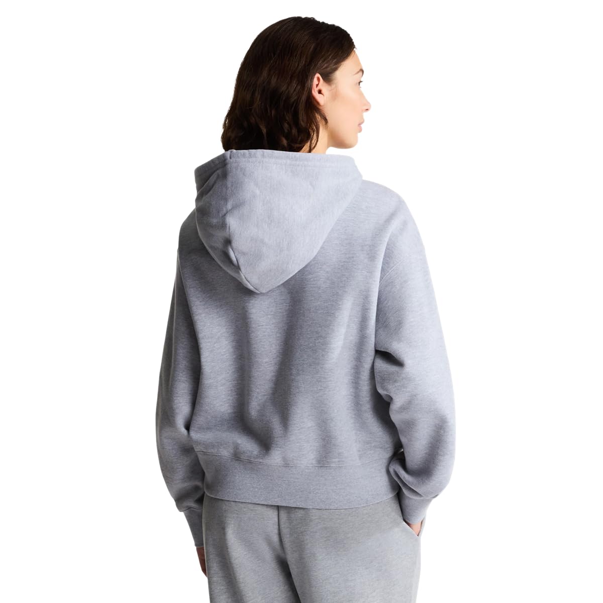 The North Face Damska bluza z kapturem Essential Simple Dome Boxy Os, TNF Pale Grey Heather, L
