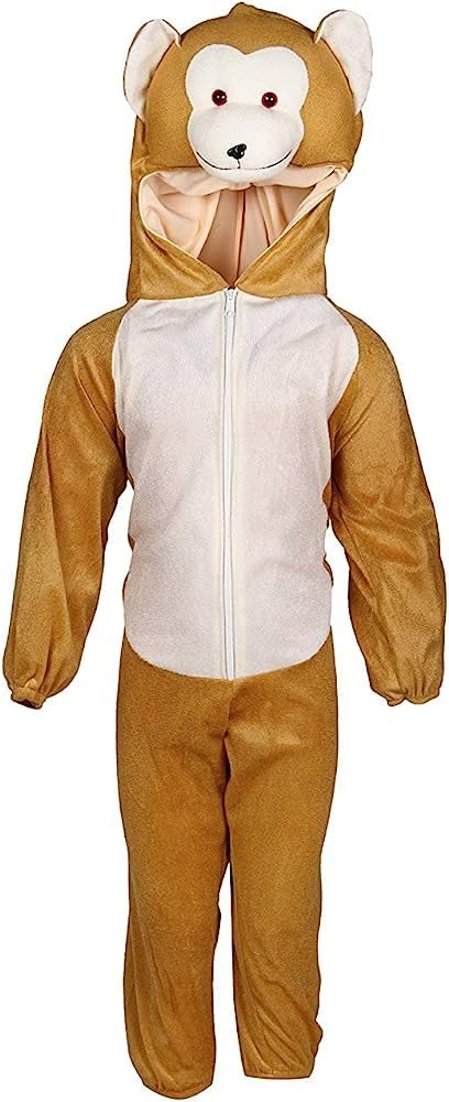Rudra Fancy Dress Animals Costumes For Kids | Boys & Girls Animal (3-4 Years, Monkey) Multicolor, Synthetic (B0CR8BMXFN) Amazon Price History, Amazon Price Tracker