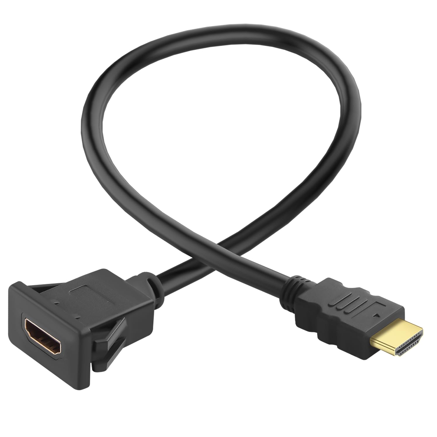 Amazon.com: QIANRENON HDMI 2.0 Square Snap on Mount HD Display
