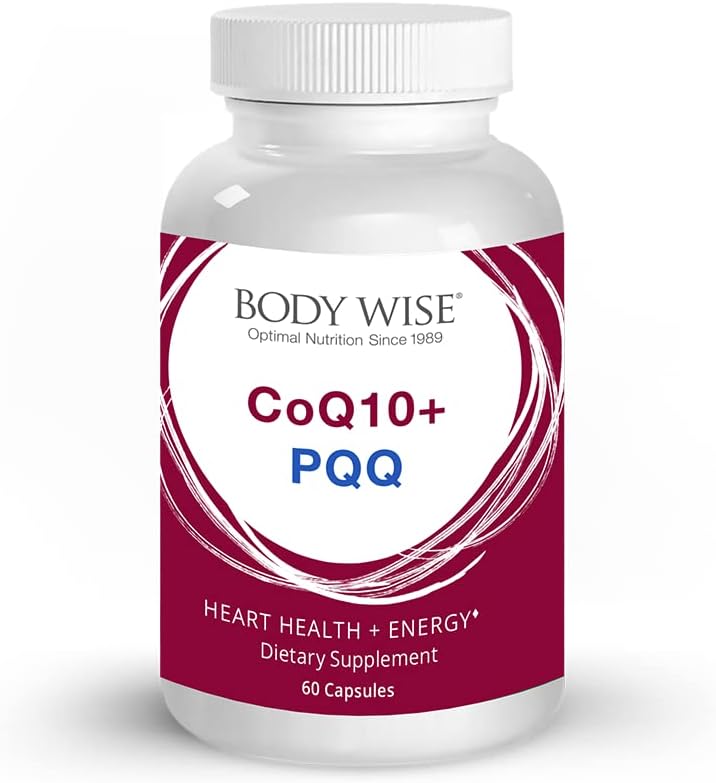 Body Wise International CoQ10+ PQQ CoEnzyme Q10