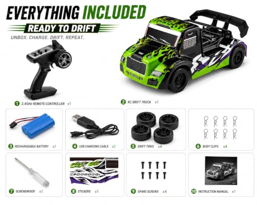 Image of 1:18 Scale 4WD RC Monster Truck 40KM /H Brushless Off Road Car (Multicolor)