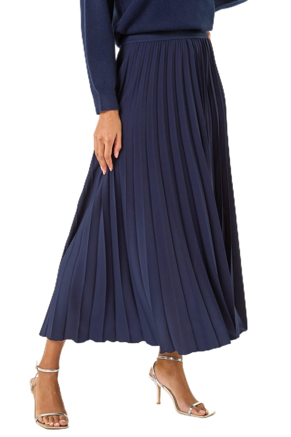 Roman Women's Maxi Skirt - Navy - Size 16