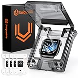 UniqueMe für Apple Watch 46 mm Displayschutz, 4 Stück Schutzfolie für iWatch Series 11/10, Staub-und Blasenfrei, HD TPU Folie, [Einfache Installation]