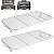 2Pcs Stainless Steel Rack Set for Ninja XSKRSTRKXL Woodfire OG800 and OG900 Series, Grill Rack Accessories for Ninja OG850 OG951 Woodfire Pro XL Outdoor Grill & Smoker