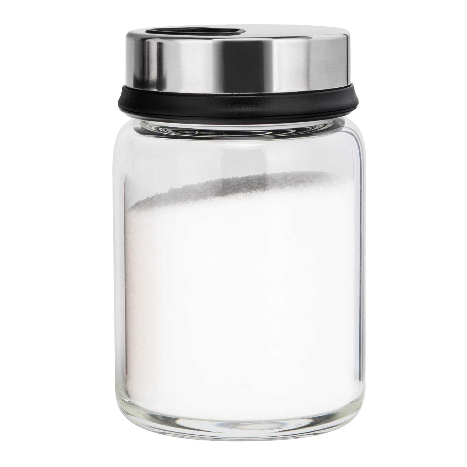 aiface Spice Jars with Twist Lids, Borosilicate Glass Spice Jars 150ml, Spice Shakers with 4 Types of Spice Holes for Spices or Herbs in the Kitchen or Outdoor BBQ