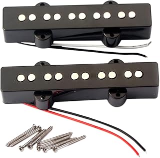 Milisten Captador De Baixo Acústico De 5 Cordas Captador De Ponte Aberta Captadores De Baixo Humbucker Captadores De Baixo De Precisão Captador De Estilo Aberto Captador De Baixo Jb