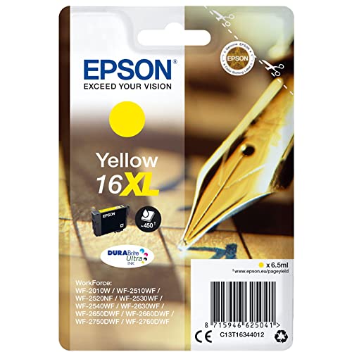 Epson XL Yellow Durabrite Ultra T 163 T 1634