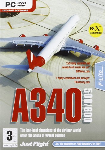 A340-500/600 Expansion pack pour FS2004 et FSX sur PC DVD