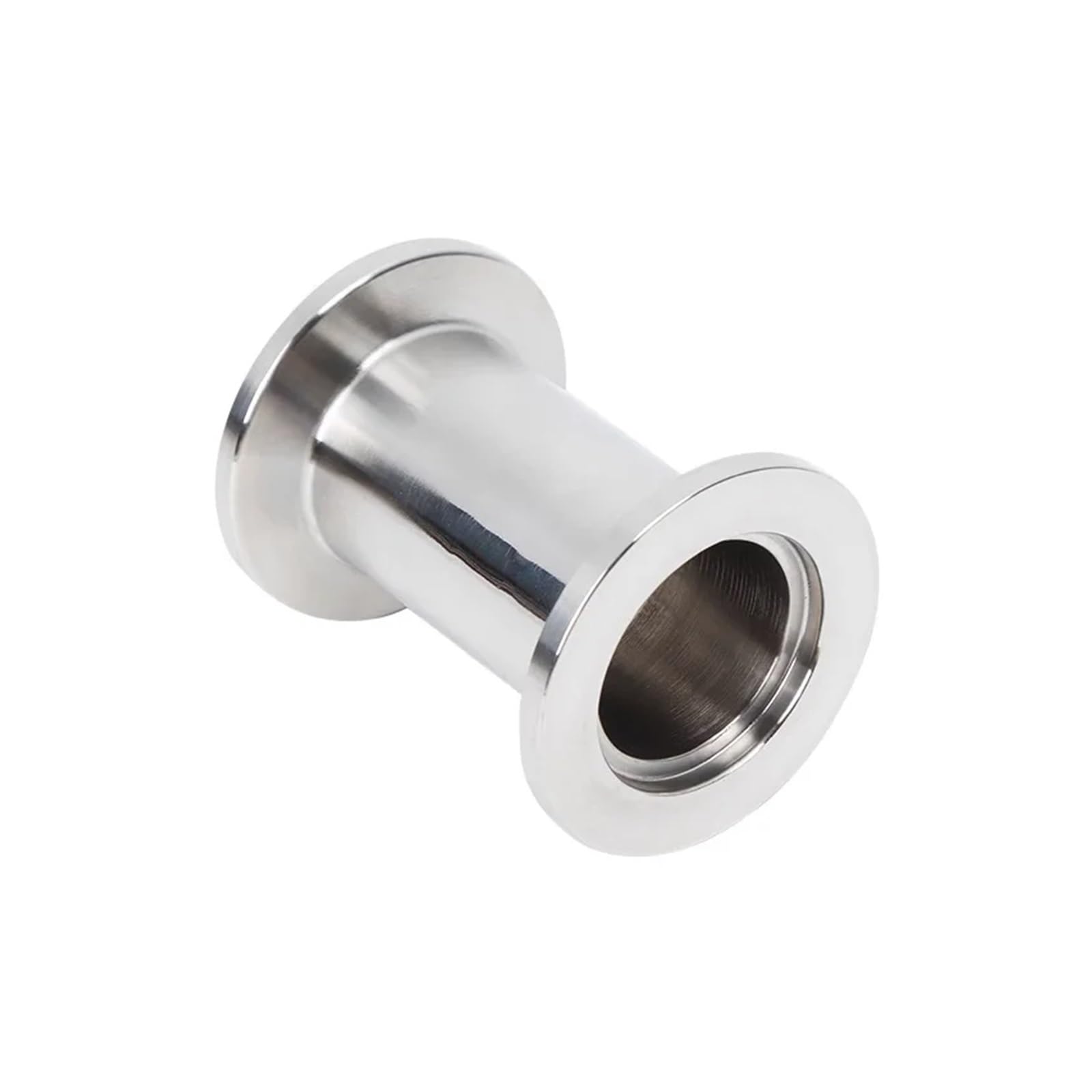 KF16 KF25 KF40 KF50 Vakuum-Gerades Rohr 304 Edelstahl Flansch Schnellspannvorrichtung Gerade Rohrverschraubungen 40-200mm Länge(KF50,100MM)