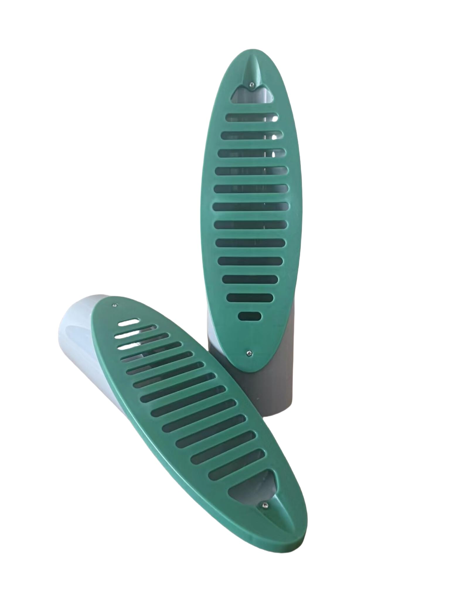 Pdpdoc 4 In. Green Angled Drainage Grate Yard Drain, Yard Drain
