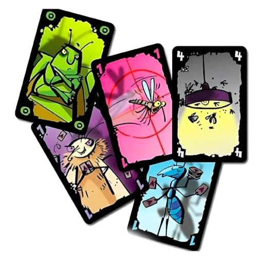 Image of Awestuffs Cheating Moth - Card Game Where Cheating is Required, Easy to Play, Thematic Strategy Game for Teens & Adults, Ages 15+