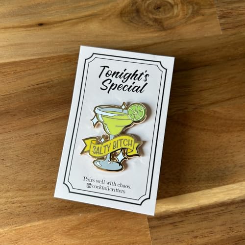Image of Classic Cocktail Cute Enamel Pins for Bartender Aprons, Jackets, Backpacks and Purses, Shirt and Suit Lapels, Button Badges Brooch Fashion Jewelry