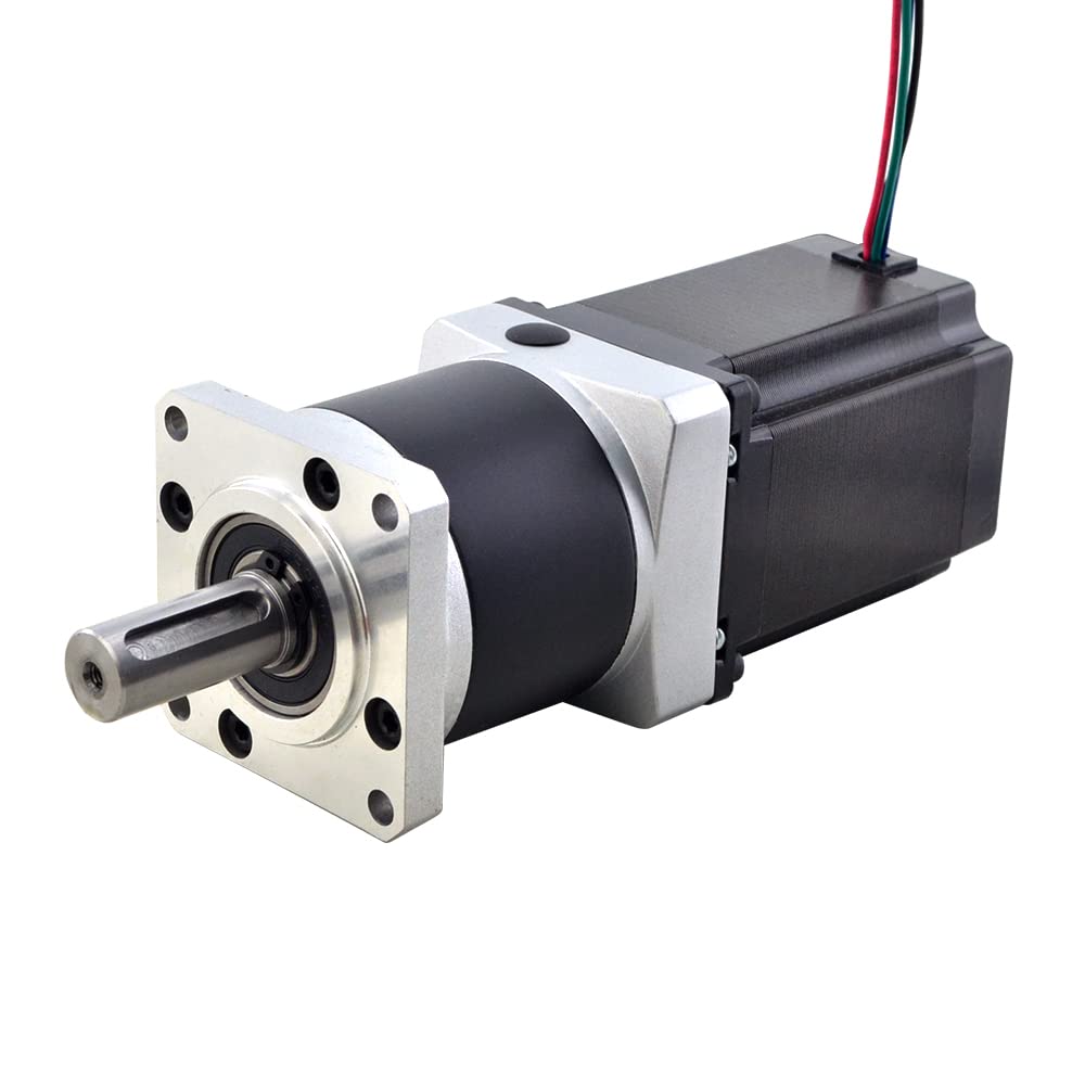 STEPPERONLINE Nema 23 Getriebe Schrittmotor L=76mm 50:1 50arcmin | MG Serie Planetengetriebe