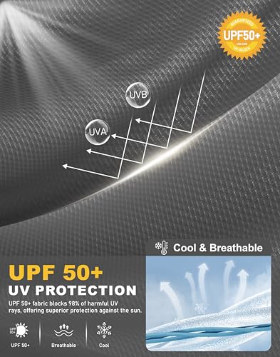 Chaqueta con capucha para mujer SANTINY con proteccion solar UPF 50+ 6