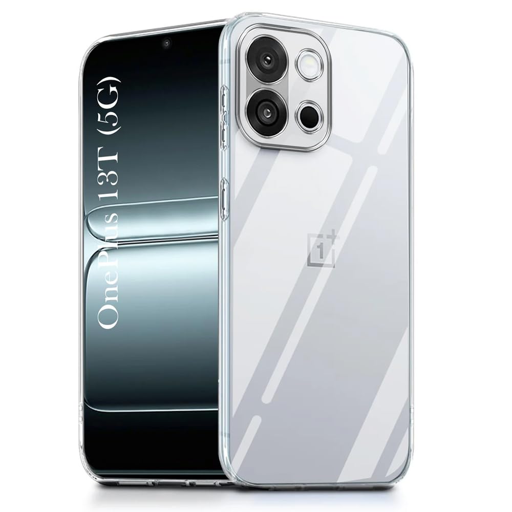 Amazon Brand-Solimo Basic Case for OnePlus 13s 5G (Silicone_Clear) Amazon Brand-Solimo Basic Case for OnePlus 13s 5G (Silicone_Clear)