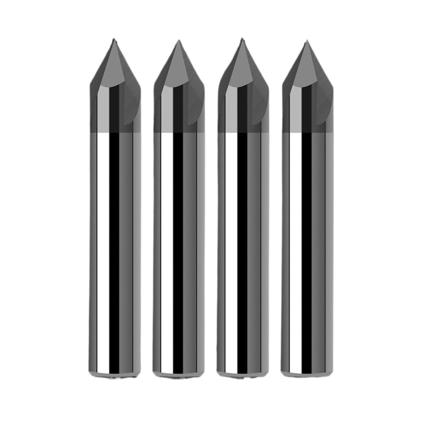 Juego de Brocas avellanadas 60, 90 y 120 Grados for fresado Biselado carburo aleación Metal, Herramientas 3 Flautas(12X60LX90R)