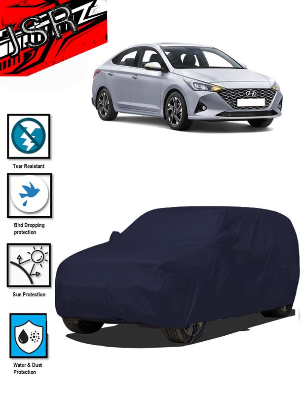 Image of J S R Waterproof Body Car Cover for Hyundai Verna
