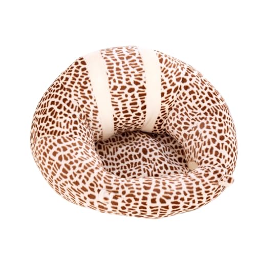 Ladfrol ベビーソファー お座り練習 ベビーチェア 4ヶ月-12ヶ月 ぬいぐるみ ソファ ふわふわ コットン 枕 首座り ローチェア 安全 安定感 滑り止め 出産祝い 贈り物 プレゼント (10,45*45*45cm)