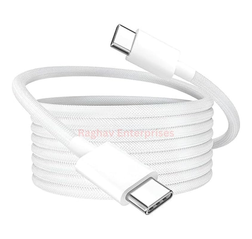 Image of 45W Type C to C Charger Cable for Samsung Galaxy S25 Ultra /S25 Plus /S25 /S24 Ultra /S24 /S23 ultra /S23, A06 /F06 /A05 /A15 /F15 /M15 /M35 /A35 /F35 /A34 /M34 /F34 /A14 /M14 /F14 USB-C Data Sync Cord for Tablet P