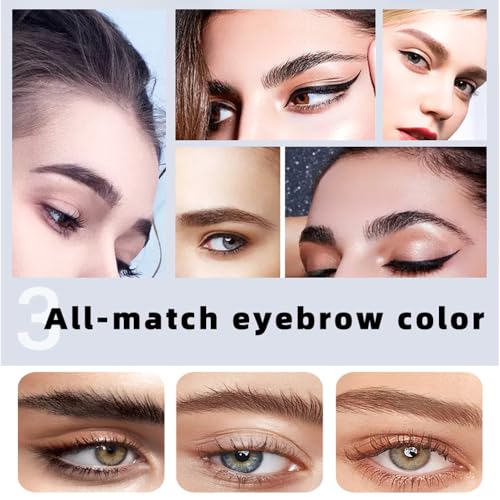 Amcmllhs Eyelash Tint,Instant Eyebrow Color,Instant Brow Dye Kit,Lash Tint,Eyebrow Dye,Professional Makeup Tinted Eyebrow Mascara,Eyebrow Color With Natural Effects,Safe & Easy To Multiple Colors thumb #3