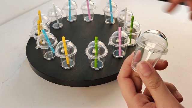 NWFashion Mini-Kaffeetassen Aus Kunststoff – 30 Stück, Transparent, Für Deko
