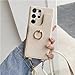 ADINGA Schutzhülle für Samsung Galaxy S21ultra/S21plus/S21, PU-Leder, mit abnehmbarem Schultergurt, Ringhalter, Kartenfächern (Beige, S21 Ultra) Galaxy günstig Kaufen-ADINGA Schutzhülle für Samsung Galaxy S21ultra/S21plus/S21, PU-Leder, mit abnehmbarem Schultergurt, Ringhalter, Kartenfächern (Beige, S21 Ultra)