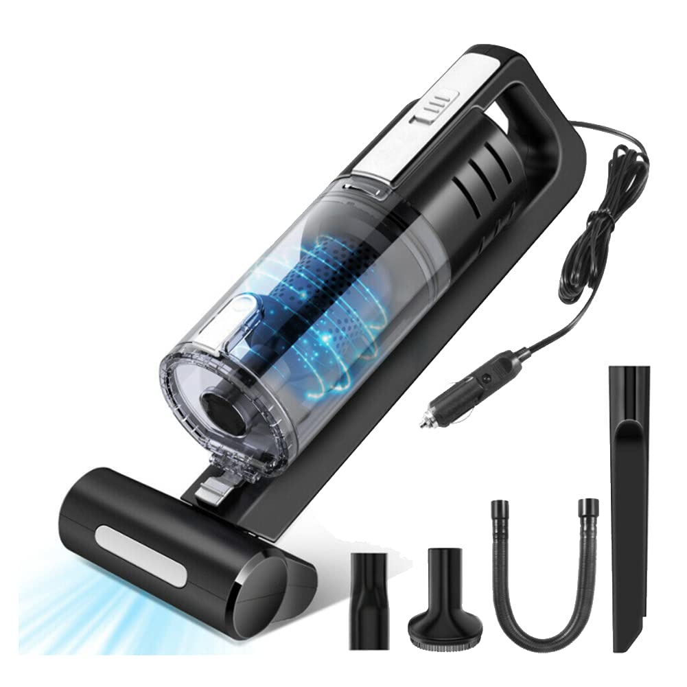 Knadgbft 5500Pa Handheld Car Vacuum Cleaner USB Wireless Wet&Dry 100W Rechargeable Super Suction Portable Home Car Vacuum Cleaner