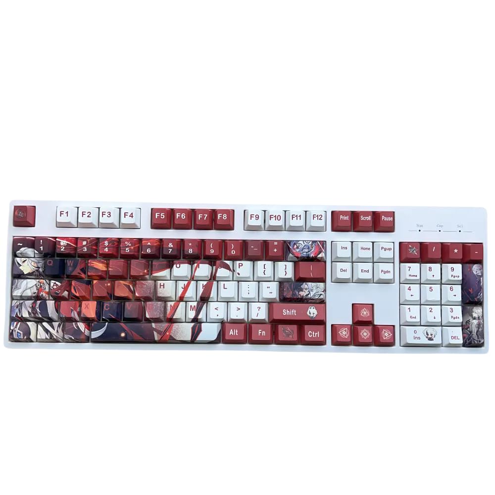 Amazon.co.jp: 原神 アルレッキーノ キーキャップ pbt げんしん