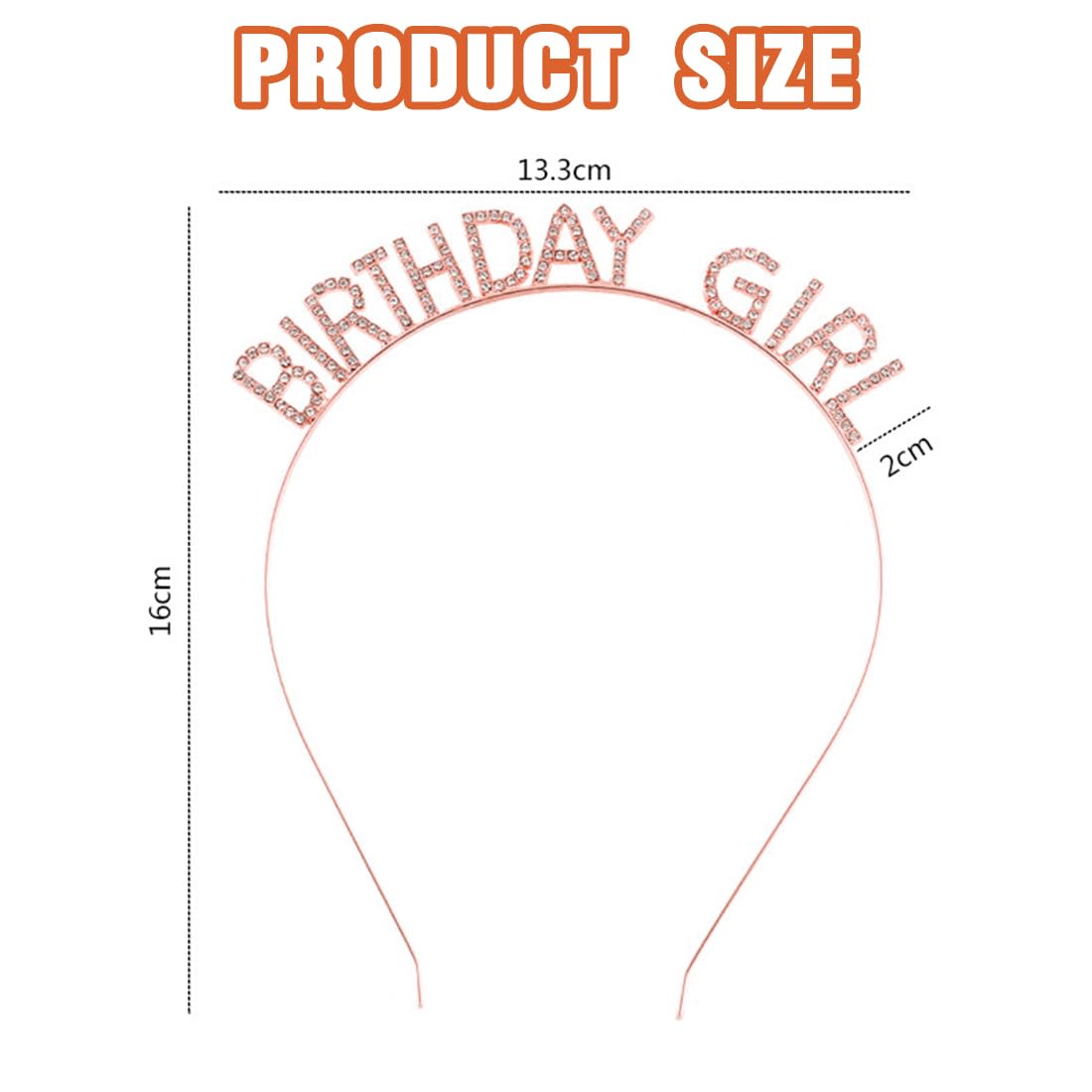 CSChome Ensemble Ceinture Diadème pour Femmes 2 Pcs/ensemble Couronnes Diadème Brillantes pour Anniversaire Décoration de Fête Princesse Filles avec Peignes