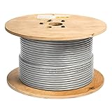 EWCS Equal to Belden 8770 18AWG Stranded Tinned 100% Copper 3 Conductors Shielded Overall Gray PVC Jacket 300 Volts (UL) Listed - 500 Feet