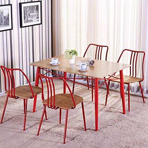 Straw Bar Stools,Bar Chair Breakfast Kitchen Counter Steel Barstool Home And Cafe High Dining Stool With Backrest (Color : Red) #TOP2