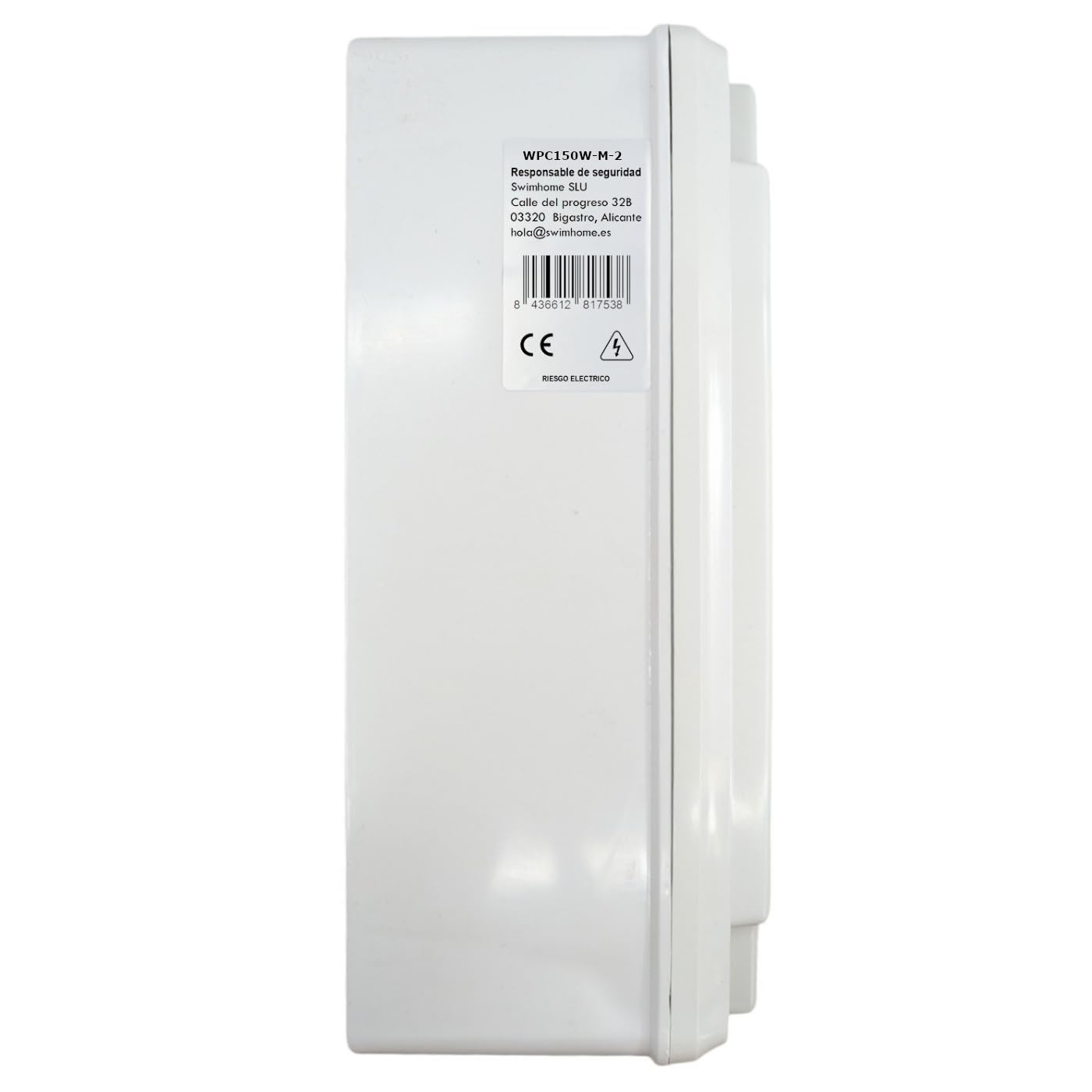Cuadro Eléctrico para Piscina Iluminación y Motor | Guardamotor y Transformador | Controlador WiFi RGB y Blanco | Contactor para Motor | 150W 12DC | Bomba de Agua 2CV 6-10A