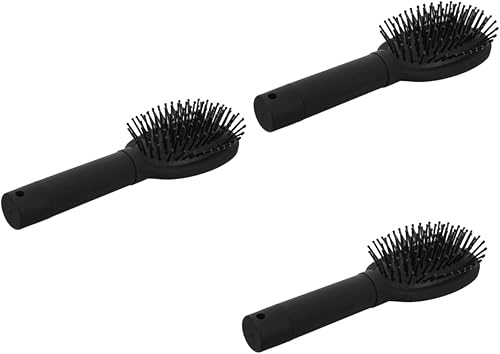 Housoutil Caja de almacenamiento de peine de 3 uds., contenedores para ocultación de dinero, joyería para labret, contenedor secreto, cepillo para