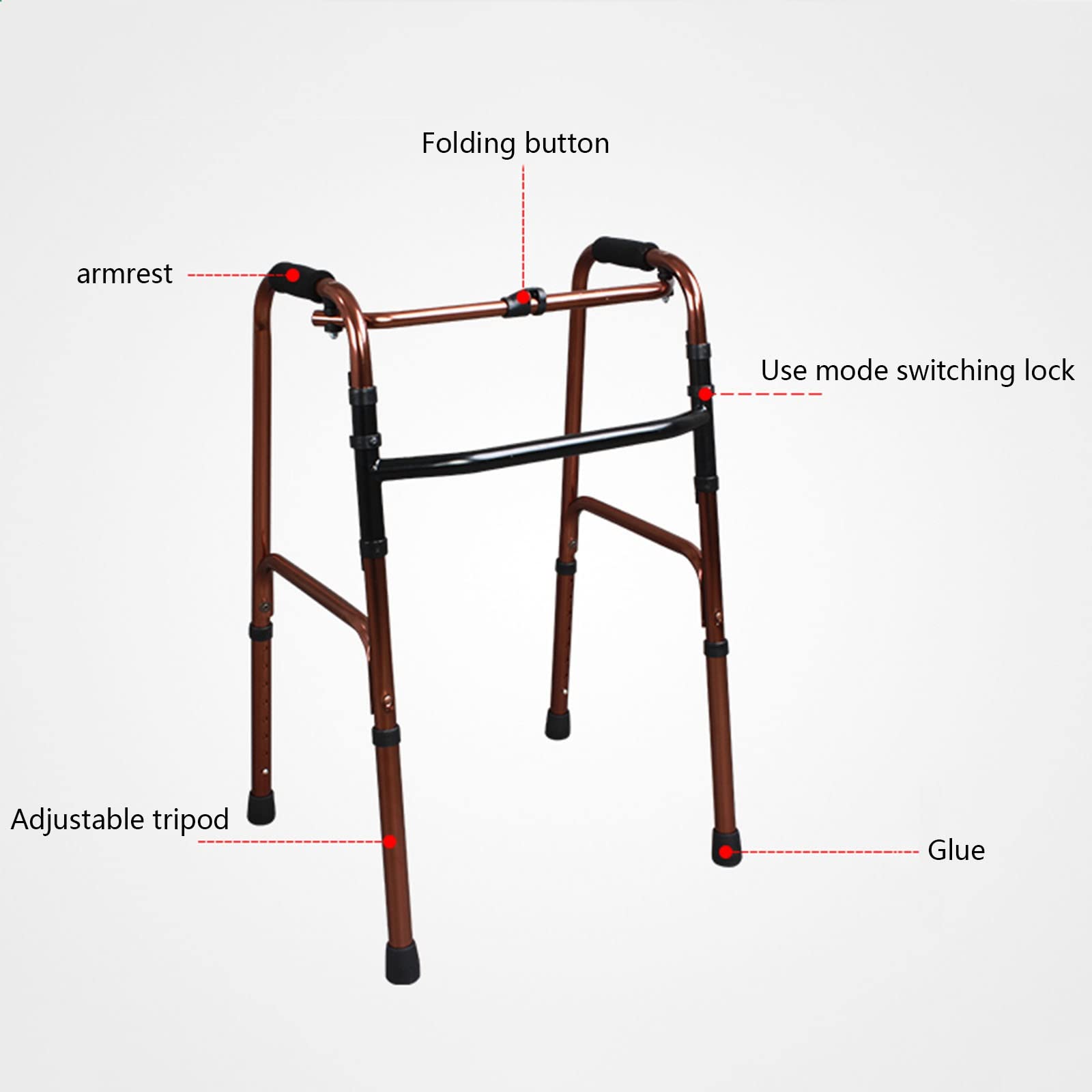 LHX Aluminum Alloy Material for Assisting The Elderly to Walk