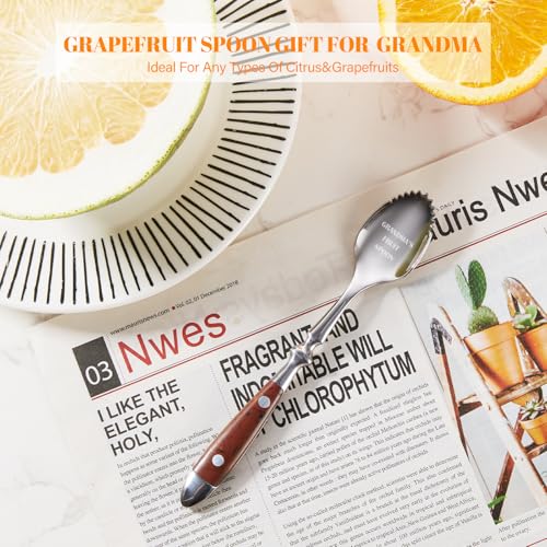 Giftsforgrandmagrandmasfruitspoonmothersdaygrandmagiftsbirthdaygiftsforgrandmotherpresentsforgrandparentsfromgrandkidsuniqueserratedgrapefruitspoonwithbakelitehandle Urban Country Home Decor Gifts for grandmagrandmas fruit spoonmothers day grandma giftsbirthday gifts for grandmotherpresents for grandparents from grandkidsunique serrated grapefruit spoon with bakelite handle urban country home decor