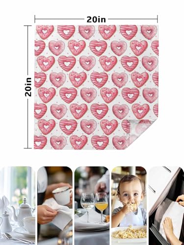 Set de 4 Servilletas de Tela Reutilizables 50.5x50.5 cm miniatura 7