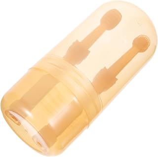 FRCOLOR 1 Conjunto De Escova De Dentes Para Animais De Estimação Escova De Dentes Para Cachorro Escova De Dentes Portátil Para Animais De Estimação Escova De Cabeça Única Para Cães