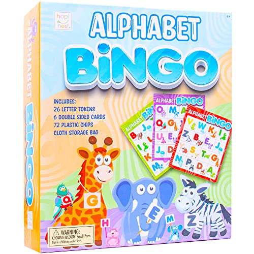 Hapinest Alphabet Bingo Learning Game #TOP17
