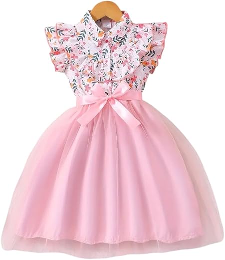 SHRIMATE Apparels Apparels Summer Dress for Baby Girl/Frocks for Baby Girl/Baby Frocks Girl Rayon/Casual Dress Short Short...