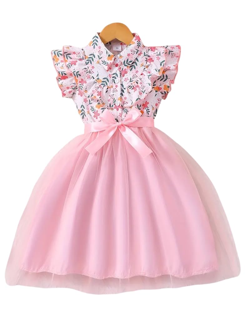 SHRIMATE Apparels Apparels Summer Dress for Baby Girl/Frocks for Baby Girl/Baby Frocks Girl Rayon/Casual Dress Short Short...