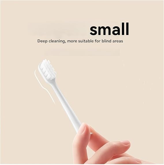 Electric Toothbrush Head, Compatible with Mijia, T200/200C, Replacement Brush Head, Soft Bristle Universal(MG-8Pcs)