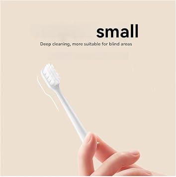Electric Toothbrush Head, Compatible with Mijia, T200/200C, Replacement Brush Head, Soft Bristle Universal(MG-8Pcs)