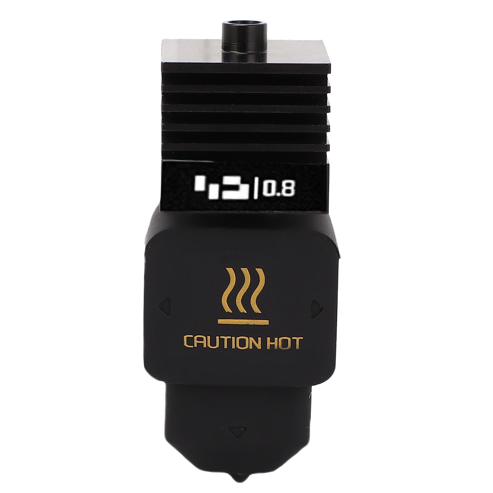 CHICIRIS Hardened Steel Nozzle Hotend Kit, 3D Printer Assembled Print Head Metal Throat Copper Heater Block for H2D H2D Combo A1 A1 Mini 3D Printers (0.8mm)