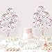 Rose Gold Confetti Balloons 12 Inches(20-Pack), Clear Balloons with Metallic Rose Gold Confetti Pre-Filled, Birthday Balloon for Girls, Romantic Decoration for Wedding, Bridal Shower